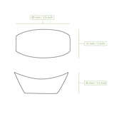 thumbnail of BIOZOYG 1000 Stück Einwegschalen 200ml Pappschalen Fingerfood, ungebleichter Kraftkarton, für Pommes, Snacks und Currywurst, biologisch abbaubar