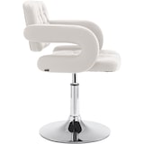 thumbnail of Espreguiçadeira Dublin em imitação de pele branco