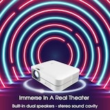 thumbnail of Videoprojecteur Android Full HD 1080P 4000 Lumens Home Cinema Portable LED YONIS