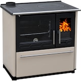 thumbnail of EEK A+ Küchenofen Holzherd Plamen 850 creme, linke Version - 8 kW Dauerbrandherd