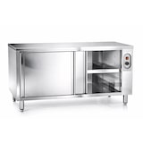 thumbnail of Wärmeschrank Edelstahl PREMIUM - 1200x700mm - Gastronomieschrank - Heißschrank - Profi-Wärmeschrank