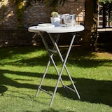 thumbnail of garbar HAMLET Table Ronde Pliante Intérieure, Extérieure Ø80 Gris