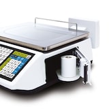 thumbnail of CAS CT100, balance poids-prix avec ticket, conforme loi fiscale , portée 3/6kg, échelon 1/2g