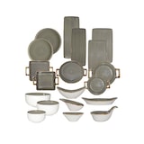 thumbnail of METRO PROFESSIONAL Dessertteller Noromi, Porzellan, Ø 20 cm, grau, 4 Stück