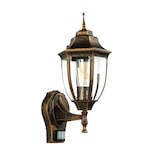 thumbnail of Licht-Erlebnisse Außenwandleuchte LYON Schwarz Kupfer E27 IP44 Rustikale Wandlampe Hof Garten Balkon, CX321-24-15-PIR