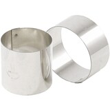 thumbnail of Matfer Set aus 4 runden Nonnette-Formen aus Edelstahl, Durchmesser 4.5 cm, Höhe 4.5 cm (375340)