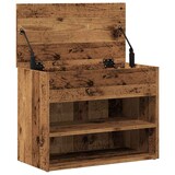 thumbnail of vidaXL Schuhbank Altholz-Optik 60x30x45 cm Holzwerkstoff