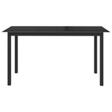 thumbnail of Helloshop26 - Conjunto de comedor para jardín exterior de 7 piezas de aluminio antracita 02_0013915
