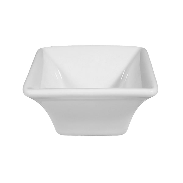 6 x Seltmann Schale 5140 6x6 cm, Form:  Buffet-Gourmet, Dekor: 57124 grau