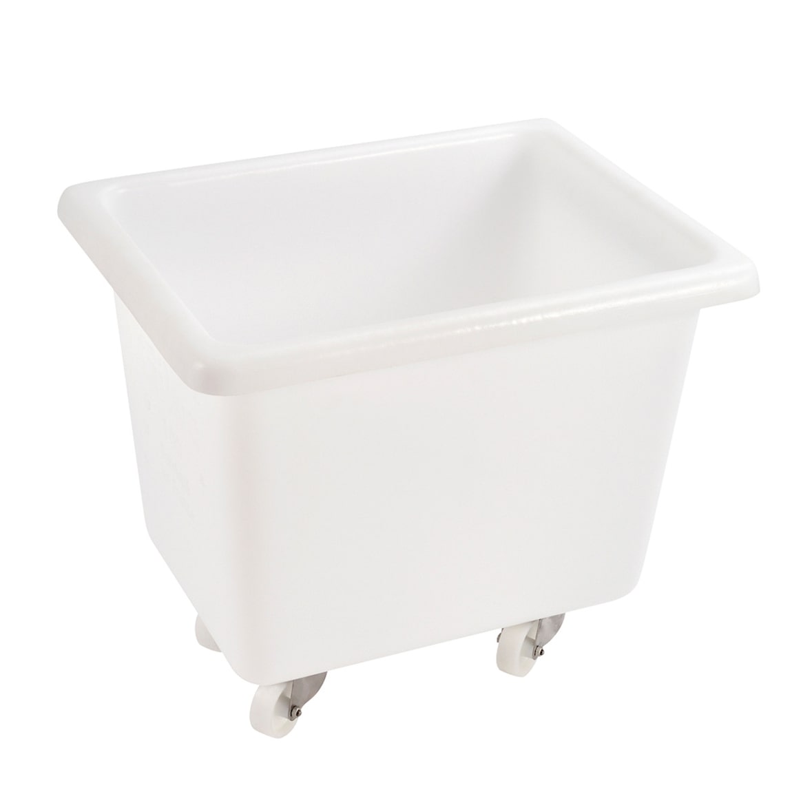 GILAC Bac grand volume - 4 roues pivotantes (2 freins) - 500 L - Blanc G146921