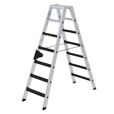thumbnail of PROREGAL Stufen-Stehleiter 250 kg beidseitig begehbar mit clip-step R13 2x7 Stufen