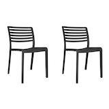 thumbnail of Resol LAMA Cadeira Interior, Exterior Set 2 Cinza Escuro