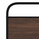 thumbnail of vidaXL Bedframe zonder matras bewerkt hout bruin eikenkleur 107x203 cm