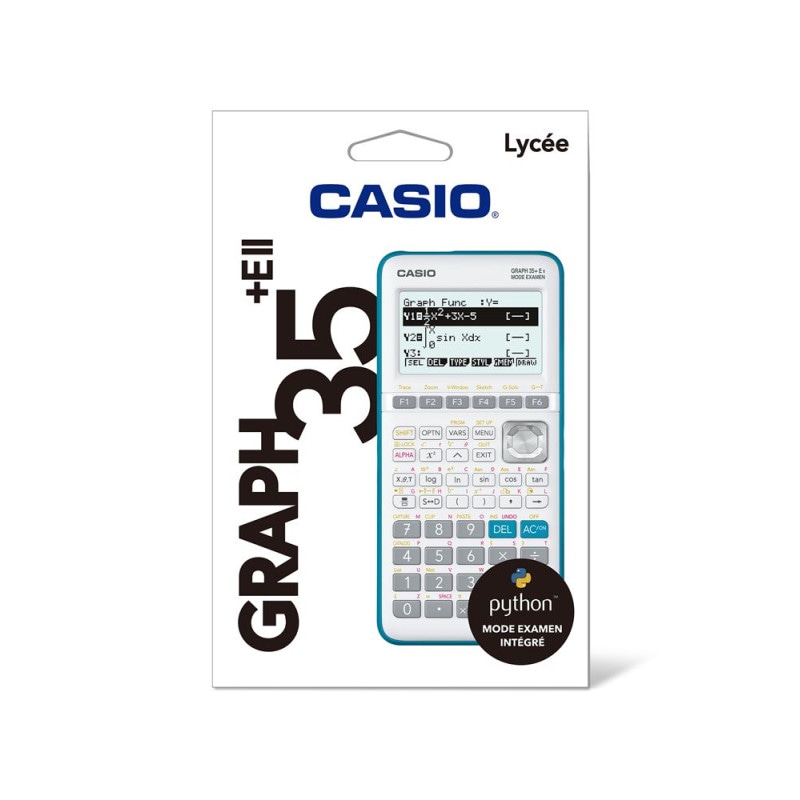 Calculatrice Graphique Casio Python Graph35 + Eii