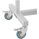 thumbnail of Steinberg Systems Instrumententisch - mobil - 60 x 40 cm - höhenverstellbar - Edelstahl / Gummi