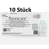 thumbnail of 10 Stück fluorecare SARS-CoV-2, Influenza A/B & RSV Combo-Schnelltest, Corona schnelltest