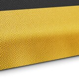 thumbnail of Anti-Ermüdungsmatte "Soft-Tritt" - Ergonomische Arbeitsplatzmatte / 90 x 300 cm, Schwarz-Gelb