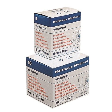 Holthaus YPSIPOR Fixierpflaster, Vlies, elastisch : 15 cm x 10 m