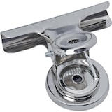 thumbnail of Brief-Klemmer mit Magnet, Breite 30mm, Klemmweite 15mm, vernickeltes Metall, starke Feder, Haftkraft 1,5 kg, 1 Set = 2 Stück