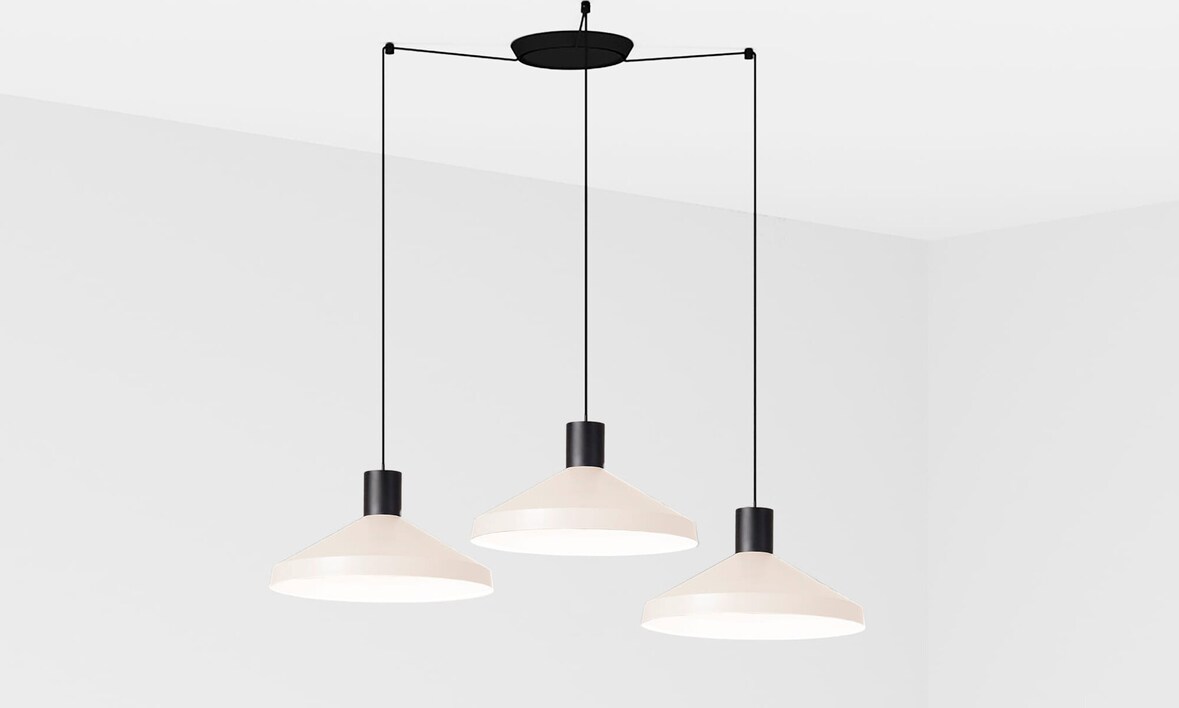 KOMBO 400 3L Beige Hängeleuchte