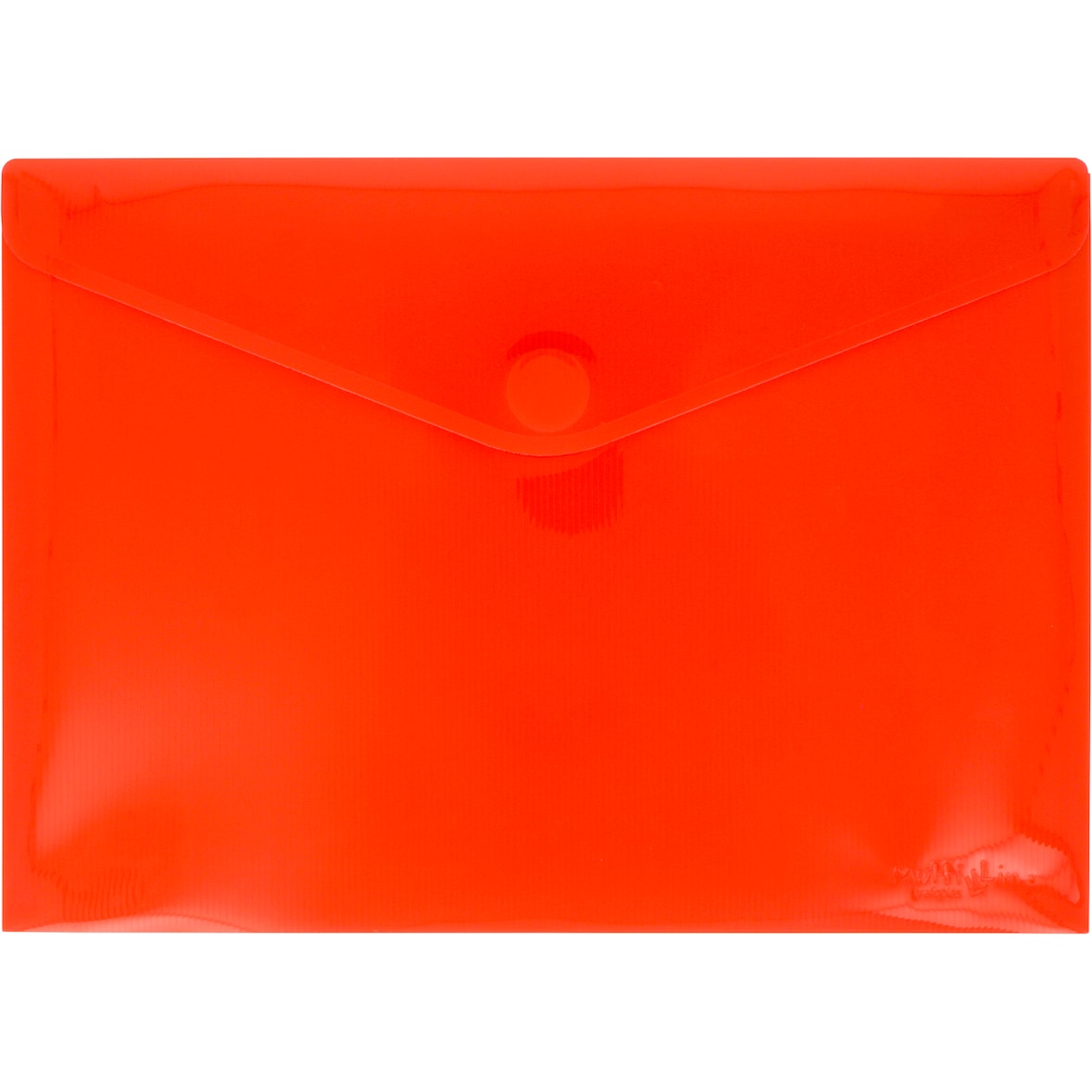 Pacote de 10 envelopes de polipropileno Tamanho A5 (252X180 mm) Multiline vermelho