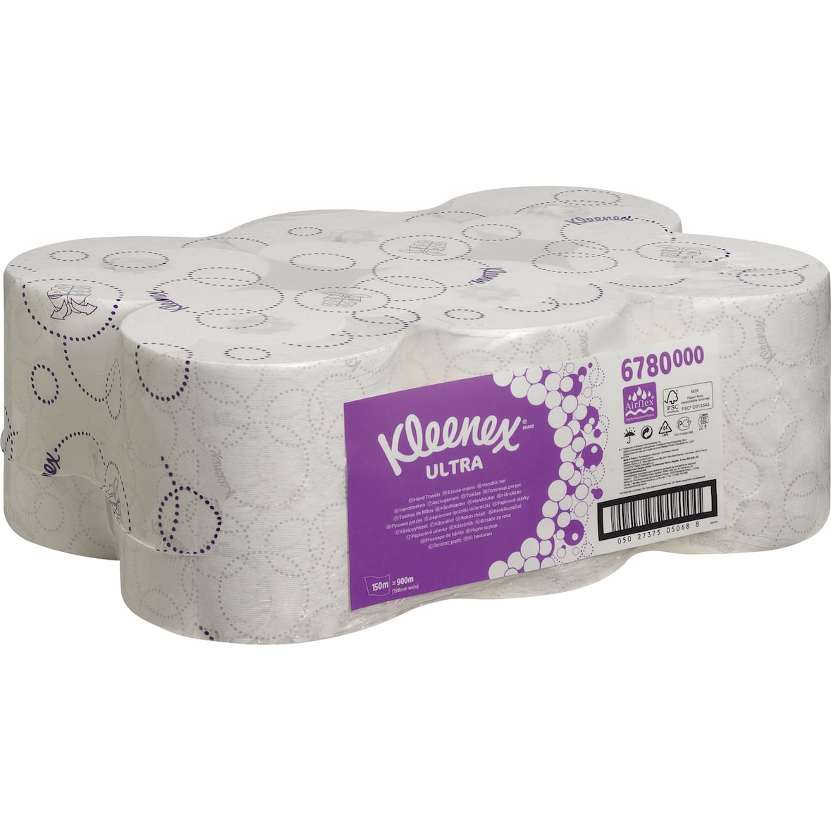 Kleenex Rollenhandtuch Ultra 6780 2lagig 150m AIRFLEX ws 6 St./Pack.