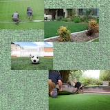 thumbnail of Prato Sintetico Tappeto Erba Artificiale 7 MM 2x25 MT Manto Erboso 50 M2 Giardino Finto Verde