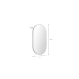 thumbnail of Miroir ovale PEPPER 40x70cm