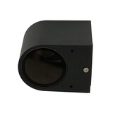 thumbnail of Licht-Erlebnisse Außenwandleuchte AALBORG Schwarz Downlight IP44 Moderne Wandlampe Garten Haus Balkon, CX120217R