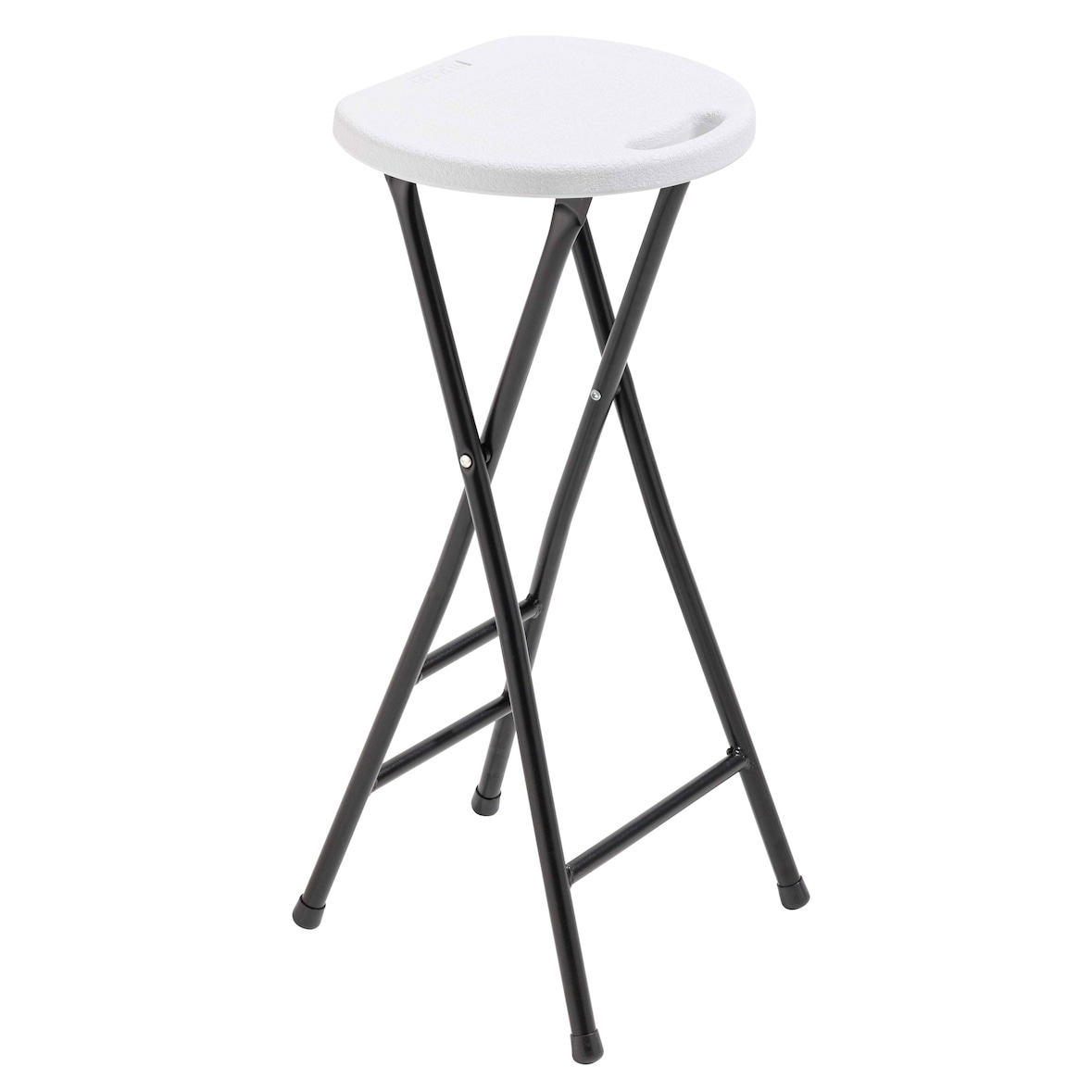 Rekkem Barhocker klappbar 31 x 31 x 70cm x10 Weiß