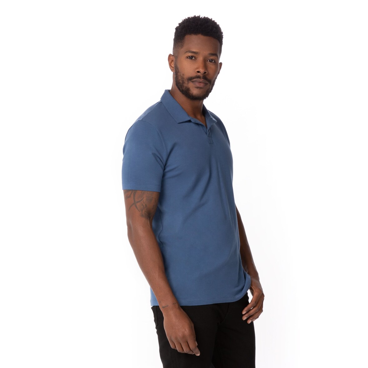Chef Works® DEFINITY Herrenshirt Urban Collction Artikel TSME Blau Größe 2XL