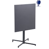 thumbnail of METRO PROFESSIONAL Table pliante SOFIA, acier, 70 x 70 cm, carrée, gris foncé