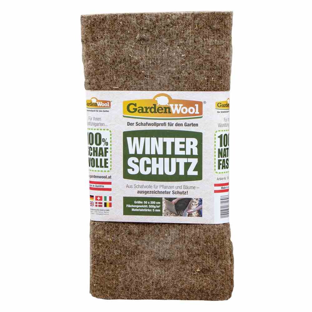 Winterschutzmatte, grau