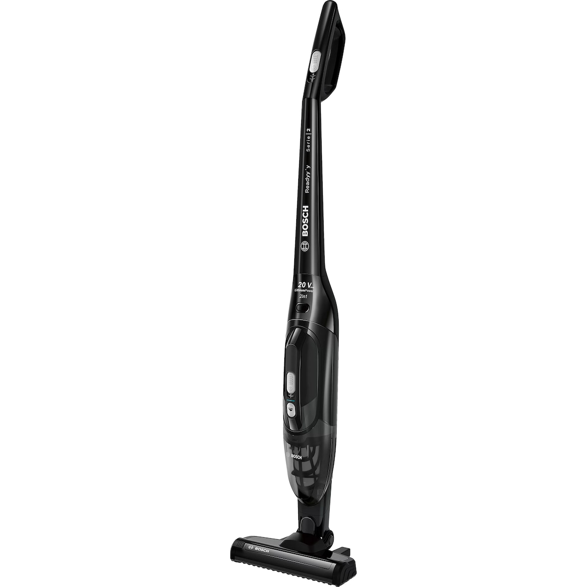 Bosch Serie 2 BBHF220 aspiradora de mano Negro Sin bolsa