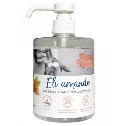Gel hydroalcoolique amande en 500ml
