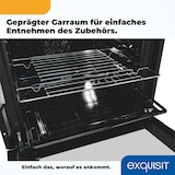 thumbnail of Exquisit Einbaubackofen EBE 555-1.2 U | Energieeffizienzklasse A | 57 l Garraum | Einbaubackofen 60 cm