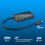 thumbnail of NGS Wonder iHub 4 - Hub USB-C de 4 Puertos USB 3.0, Archivos de Alta Velocidad, Compatible con USB 1.0, USB 1.1, USB 2.0 y USB 3.0, Negro