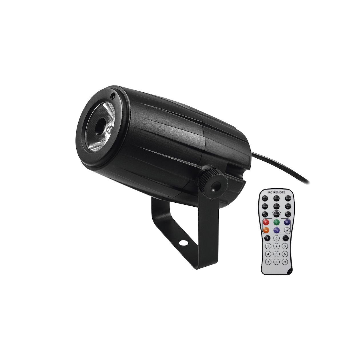 Eurolite LED Pinspot 5W RGBW - High Power - inklusive IR-Fernbedienung