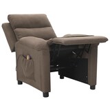 thumbnail of vidaXL Massagesessel Taupe Stoff