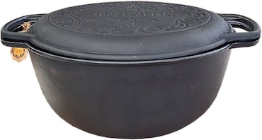 MAYSTERNYA Dutch Oven van gietijzer - koken buiten