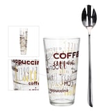 thumbnail of 12tlg Latte Macchiato Set - 6x CANDY Gläser + 6x TWIST Latte Macchiato Löffel - 162831 & 747-480