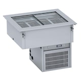 thumbnail of Combisteel Drop-in Eisbehälter mit Glasschiebedeckel mit statischer Kühlung