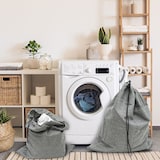 thumbnail of Linnen Optiek: 100L Waszak Groot XXL met 60L Reiswastas - Ondoorzichtige Opbergzak voor Vuile Was