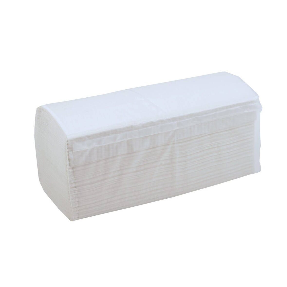 Hygiene VOS Papierhandtücher Zellstoff Hochweiß, 3200 Blatt, 2-lagig, V-Falz ZickZack (25 x 23 cm)