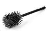 thumbnail of WC-Garnitur - schwarz - Stiel mit grauem Silikonbürstenkopf - 10 WC-Bürsten