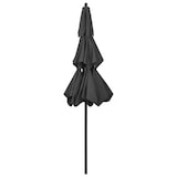 thumbnail of Helloshop26 - Dreistufiger Sonnenschirm mit 2,5 m langer anthrazitfarbener Aluminiumstange 02_0008738