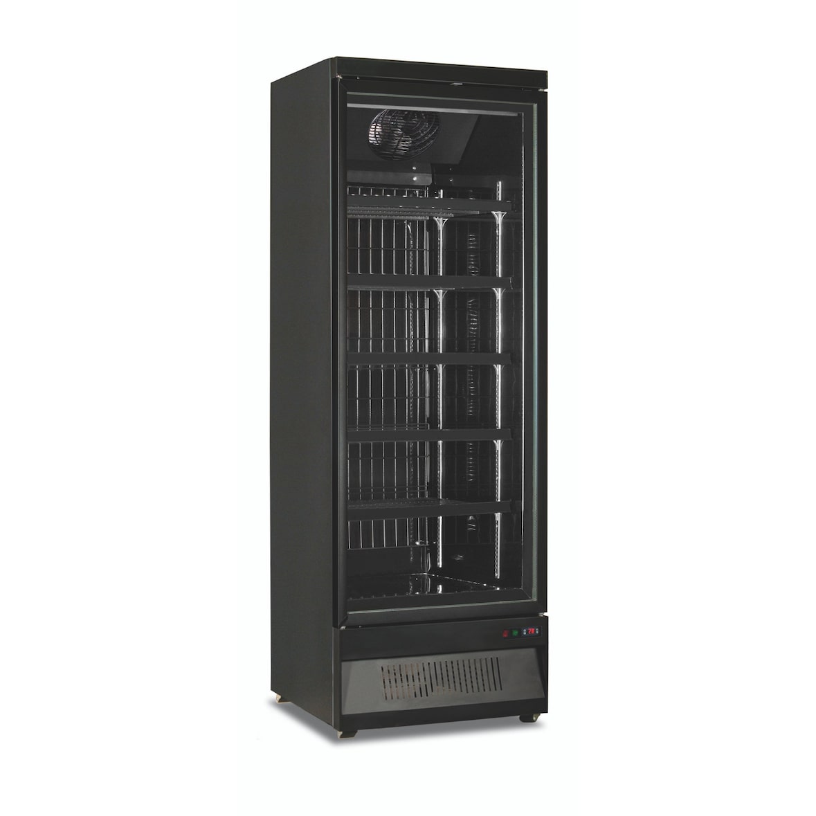 Vitrine réfrigérée négatives congélateur mural libre service une porte système de dégivrage automatique No frost Noir – MR 75 BT1 B