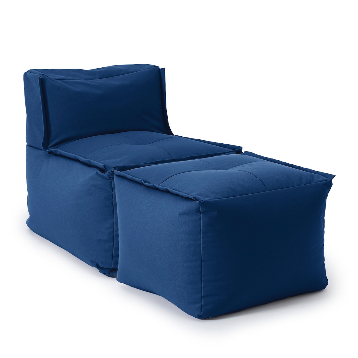 LUMALAND Modulares Lounge Set (2-tlg.) - In- & outdoor - Blau