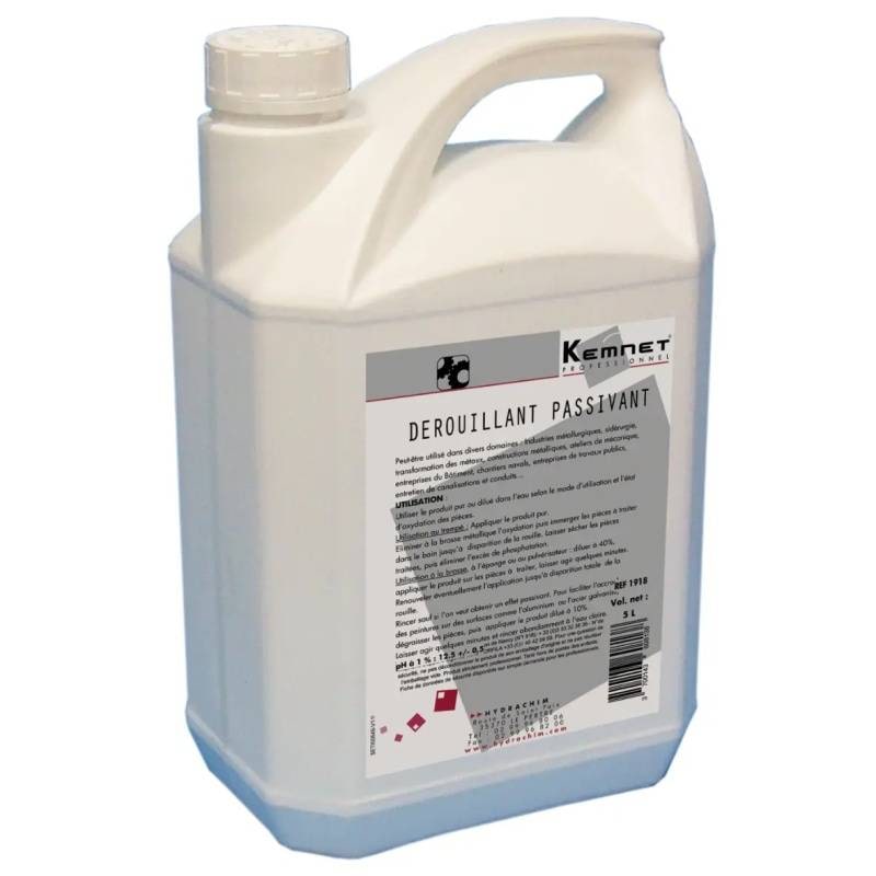 Produit dérouillant passivant - 5L - KEMNET