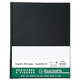 thumbnail of Exacompta - Réf. 6413E - 1 Registre 32x25cm 5x5 folioté 300 pages - Noir